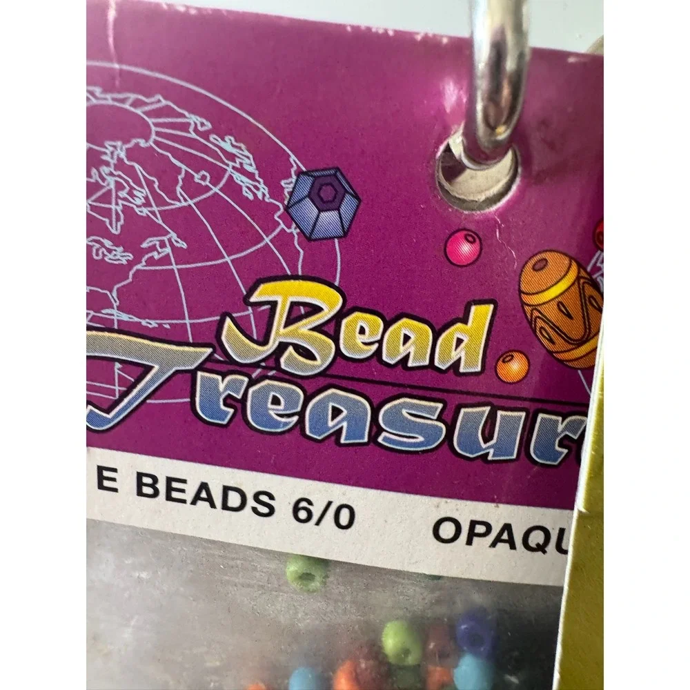 Bead Treasures Bead Landing Candy‎ Corn Crackle E Beads 6/0 Glass Bundle